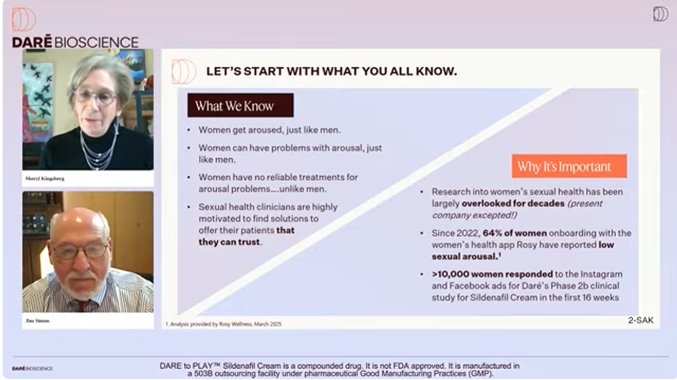 Dr. Simon and Dr. Kingsberg YouTube Video